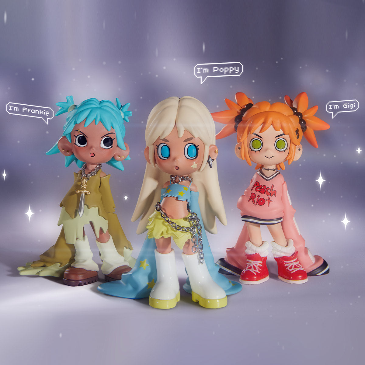 Lil Peach Riot:Loading! Series Figures
