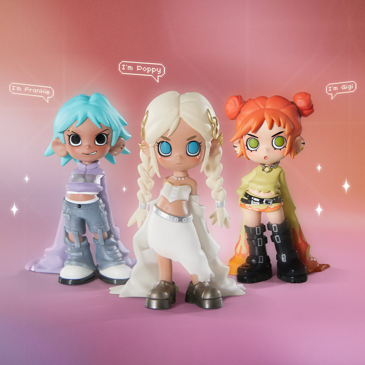 Lil Peach Riot:Loading! Series Figures