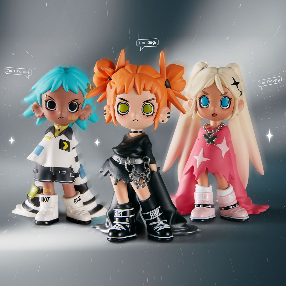 Lil Peach Riot:Loading! Series Figures