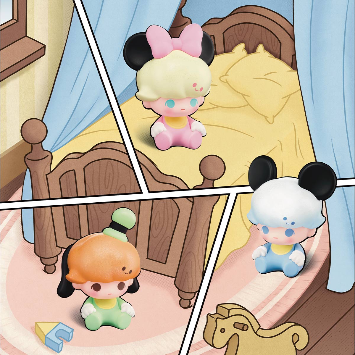 POP BEAN DIMOO WORLD × DISNEY Classic Series