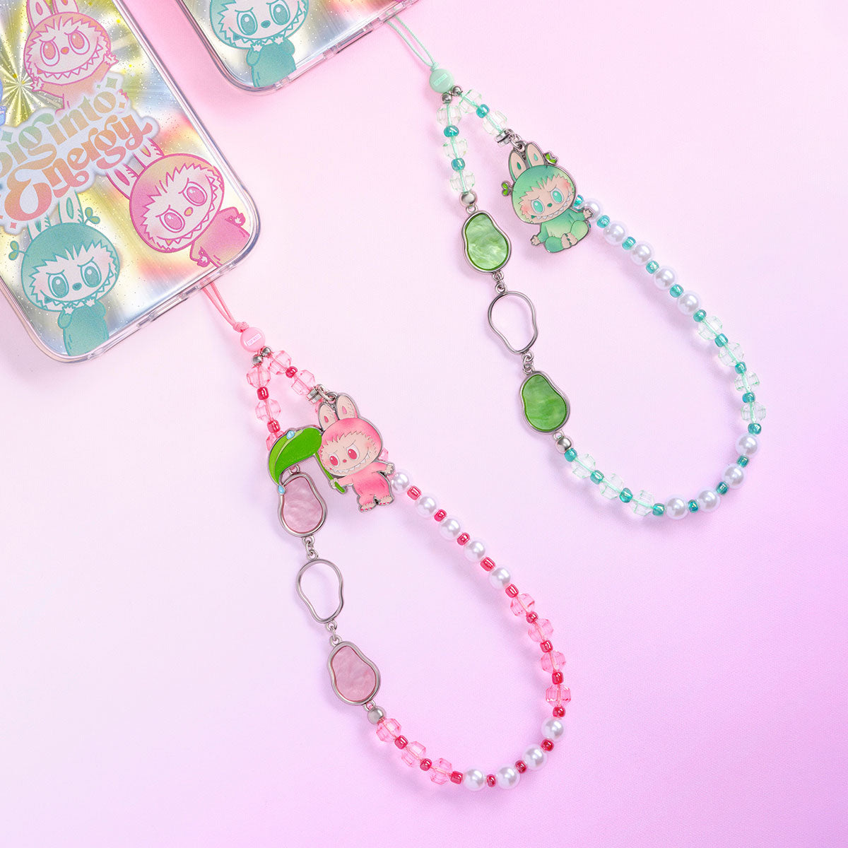 THE MONSTERS Big into Energy Series-Phone Charm Blind Box