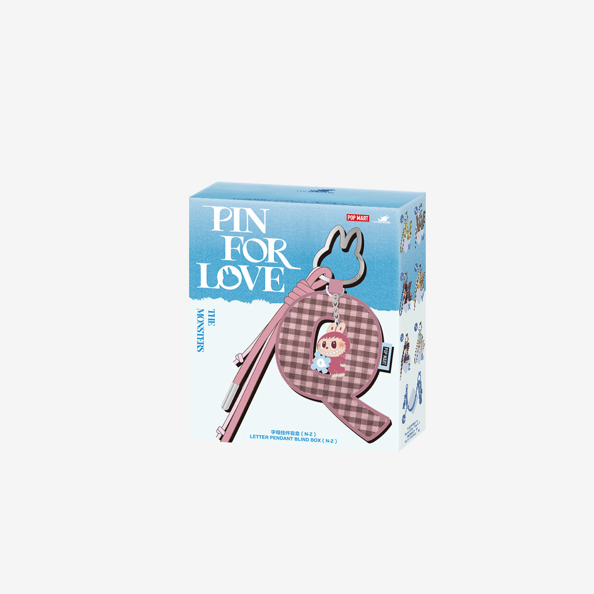 THE MONSTERS Pin for Love Series- Letter Pendant (N-Z
