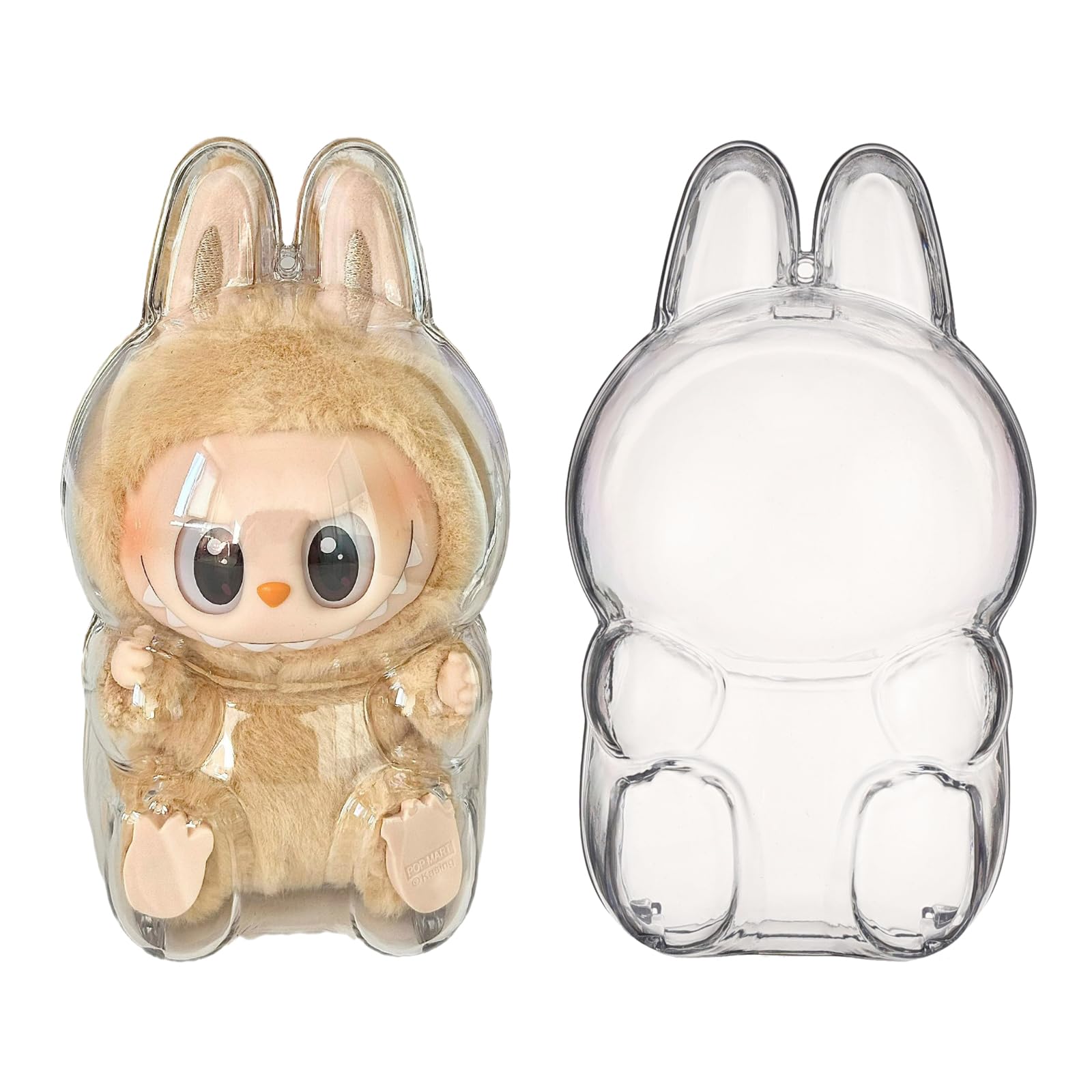 Labubu have a seat transparent protection