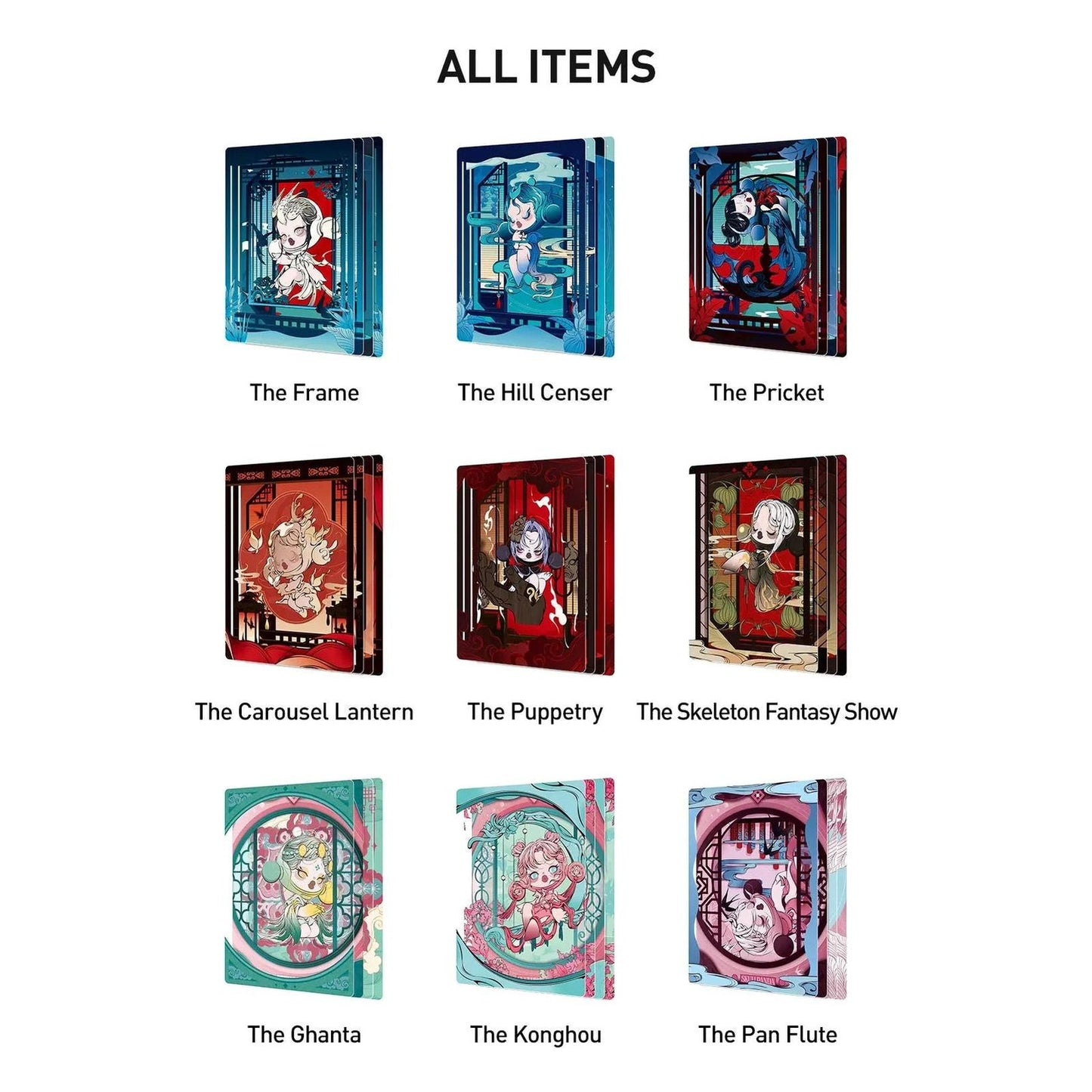 SkullPanda The Mirage Art Collection Cards