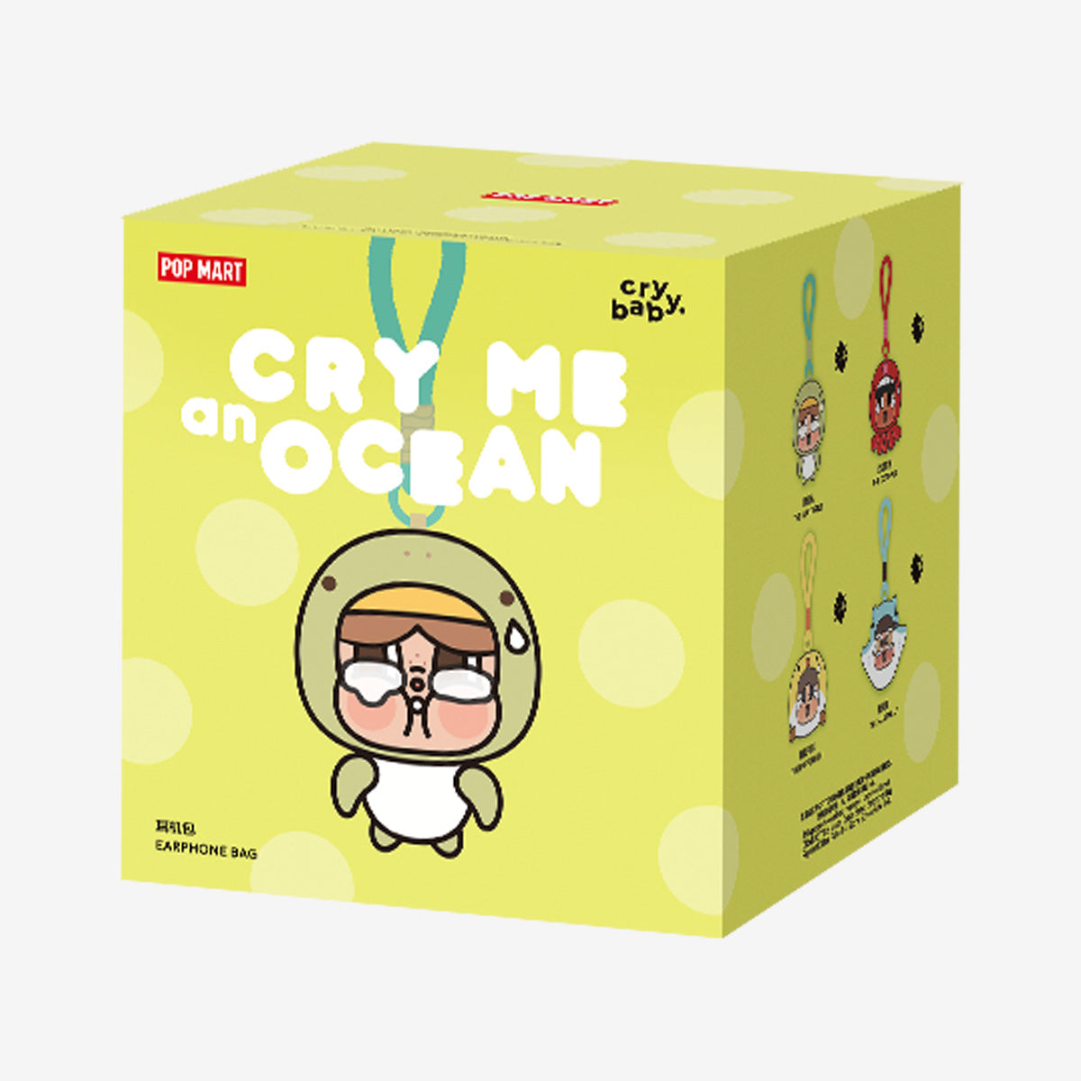 CryBaby Cry me an Ocean earphone bag