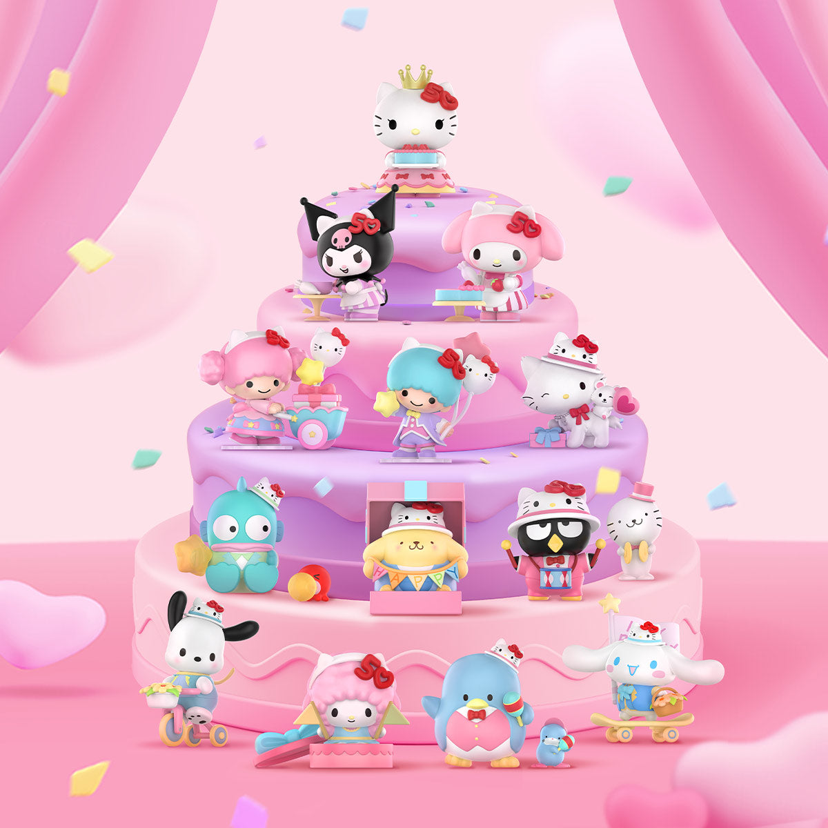 Sanrio characters Hello Kitty 50th Anniversary Figures
