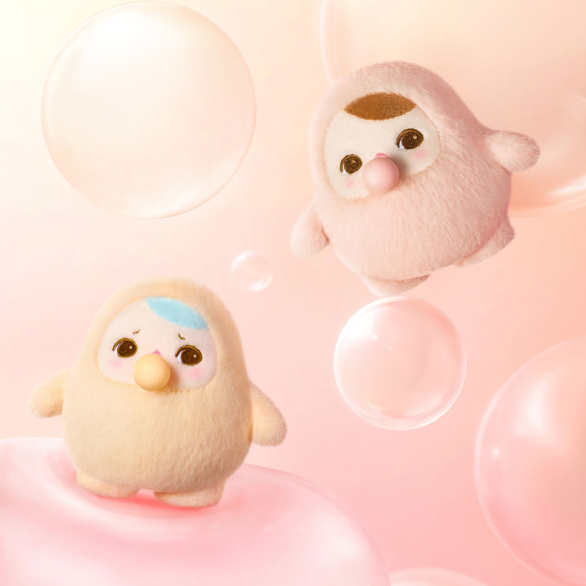PUCKY Beanie Bubble Up Series – Plush Pendant Blind Box