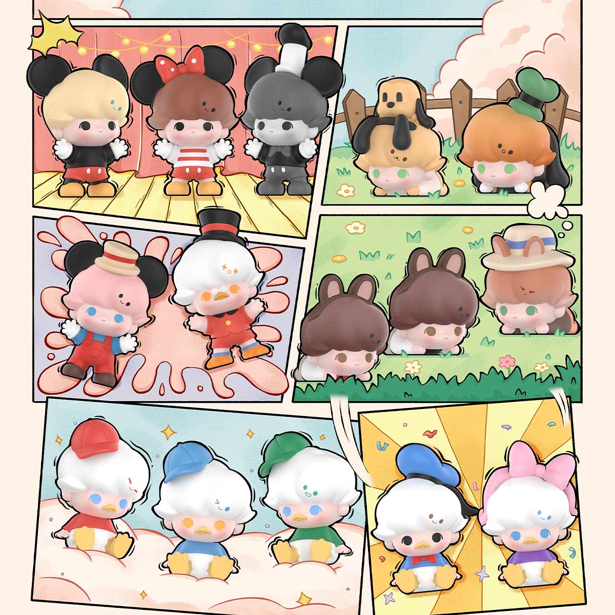 POP BEAN DIMOO WORLD × DISNEY Classic Series
