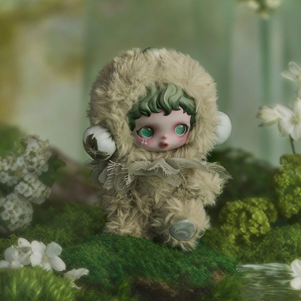 SKULLPANDA L'impressionnisme Plush Doll