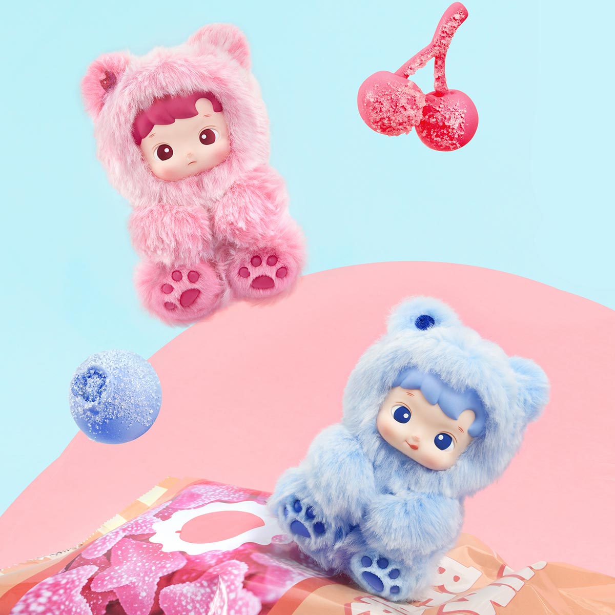 HACIPUPU Gummy Bear Series-Vinyl Blind Box