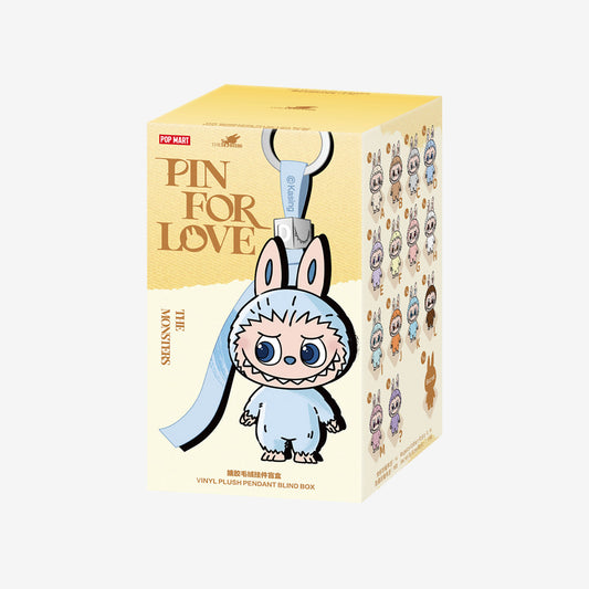 THE MONSTERS Pin for Love Plush Pendant Blind Box (A-M)