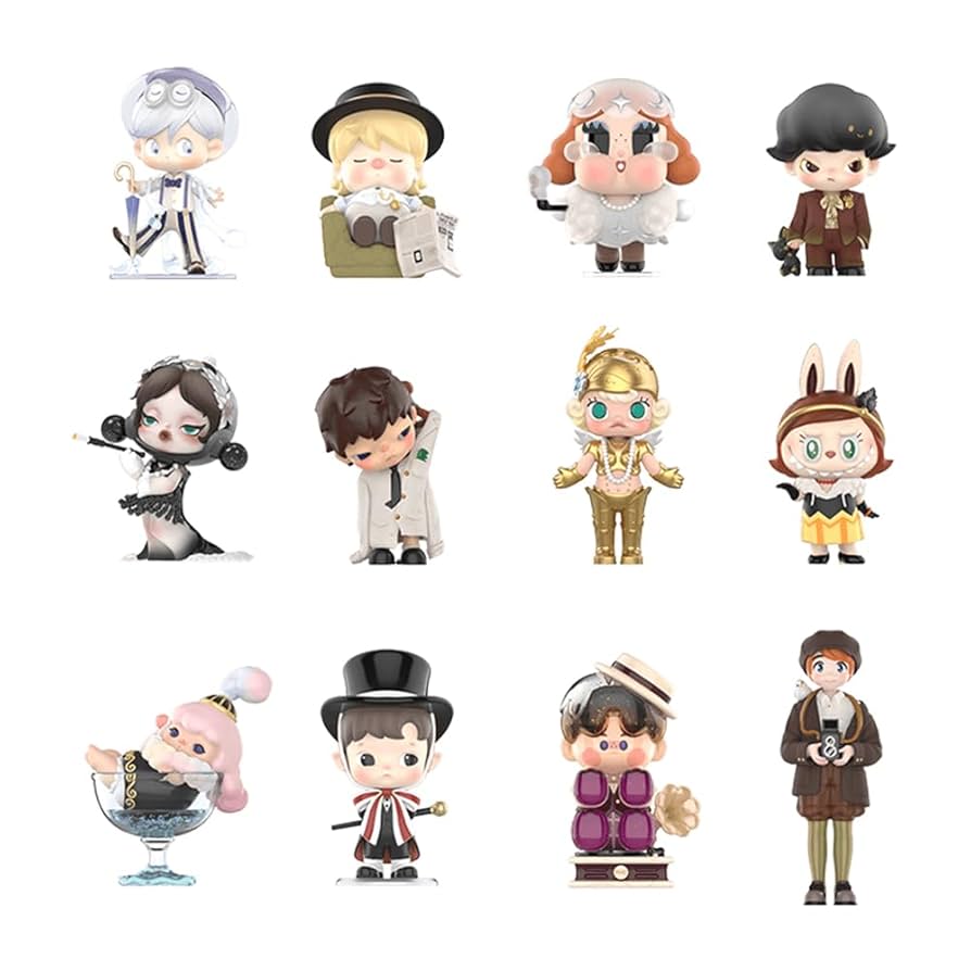 Spotlight POP MART 13th Anniversary シリーズ Spotlight POP MART 13th Anniversary Series Figures Blind Box by