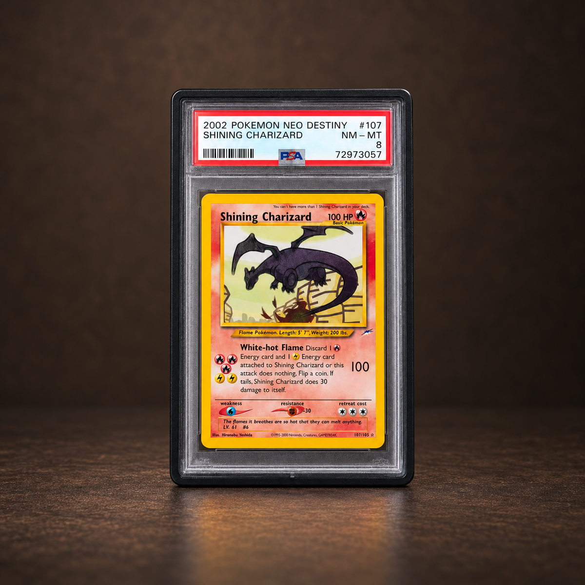 Shining Charizard - 2022 Neo Destiny - PSA 8
