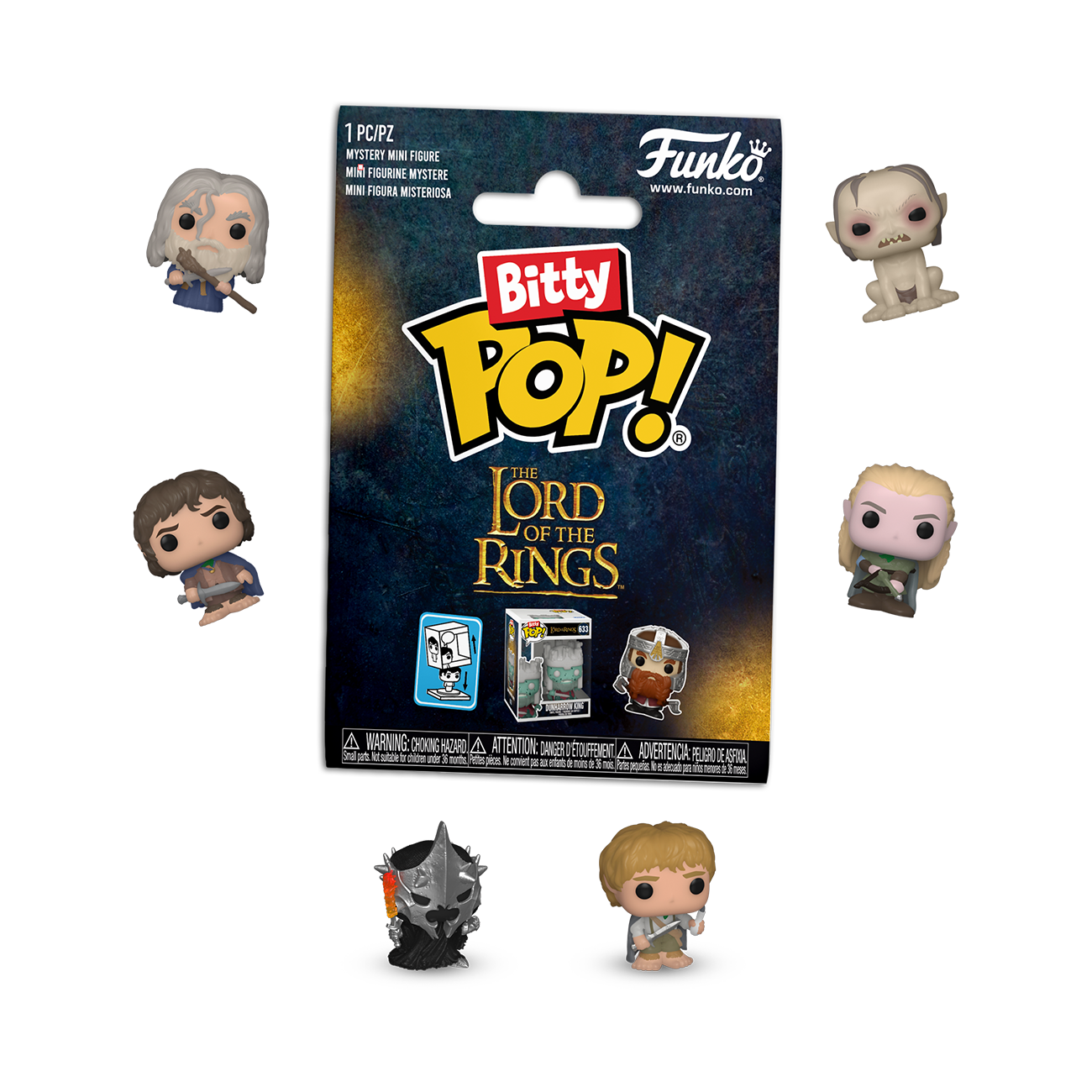 Funko BittyPop! The Lord Of The Rings Singles