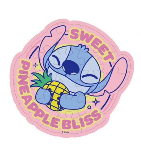 Miniso Stitch magnetic Puzzle: pineapple bliss