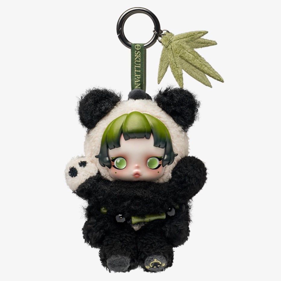 SkullPanda Lazy Panda Plush Doll Pendant